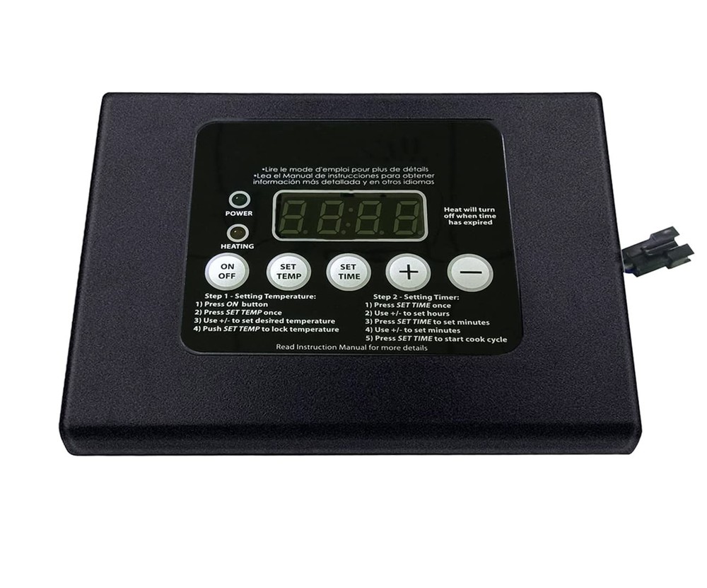 Digital Control Panel for masterbuilt, with LED 990050048, Black