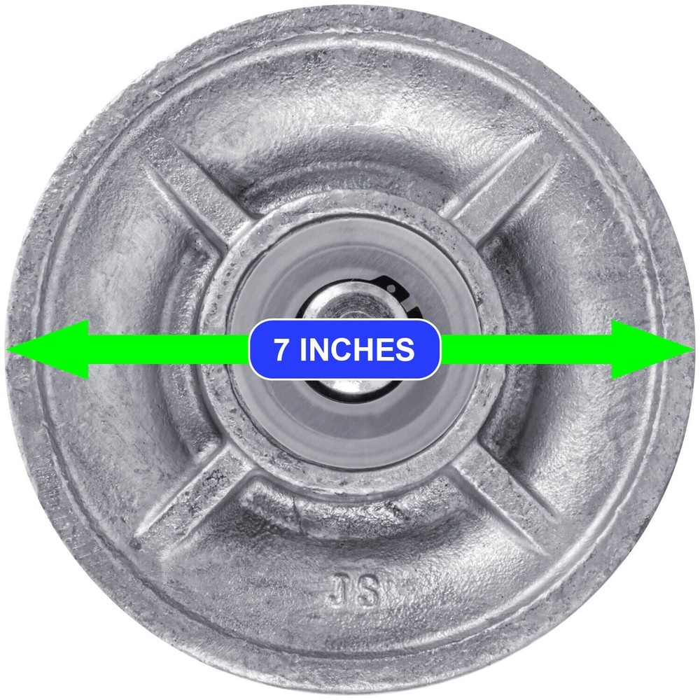Cantilevered Gate Rollers and Hardware