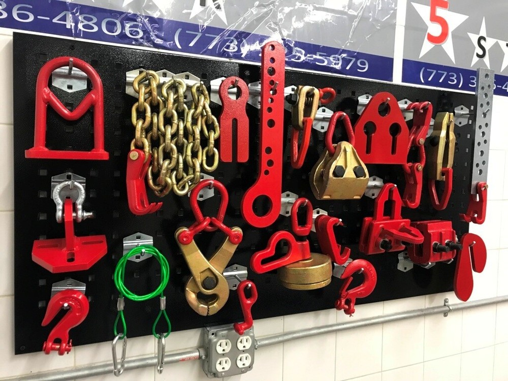 SET#34 AUTO BODY FRAME MACHINE HEAVY DUTY 21 PIECE PULLING TOOLS AND CLAMPS