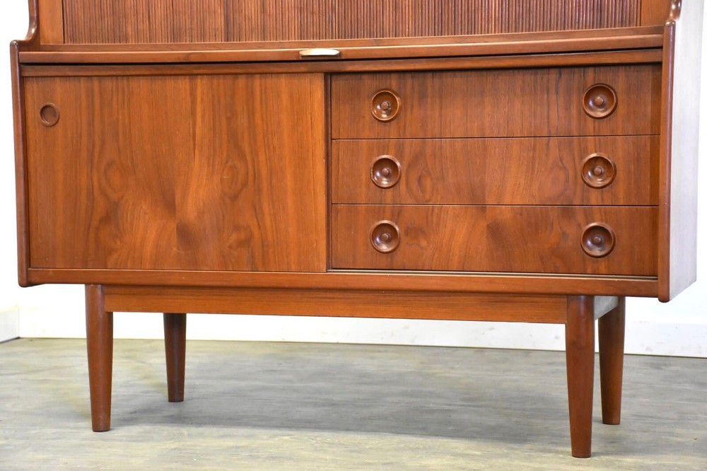 Johannes Sorth Danish Modern Teak Server Bar Credenza