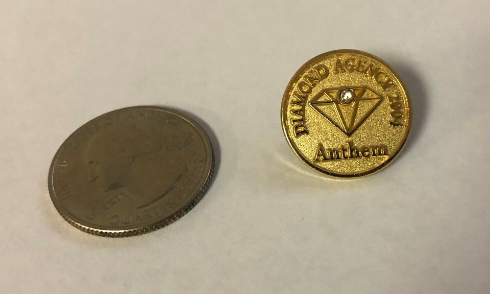 2004 Anthem Diamond Agency Pin