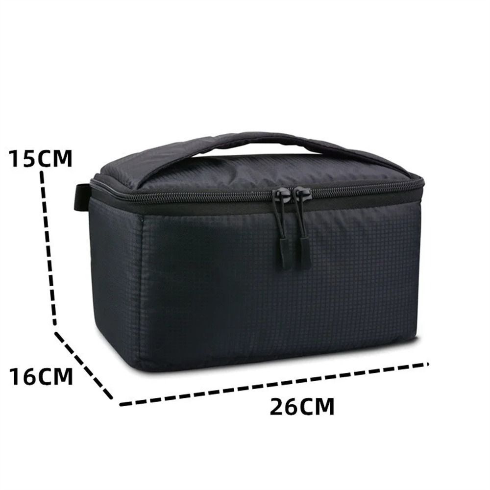 Portable Camera Insert Padded Bag Holder Shockproof with Dividing Partition
