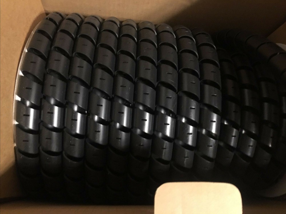 CableZip Professional Cable Management Large SIze Black Industrial Roll WOW