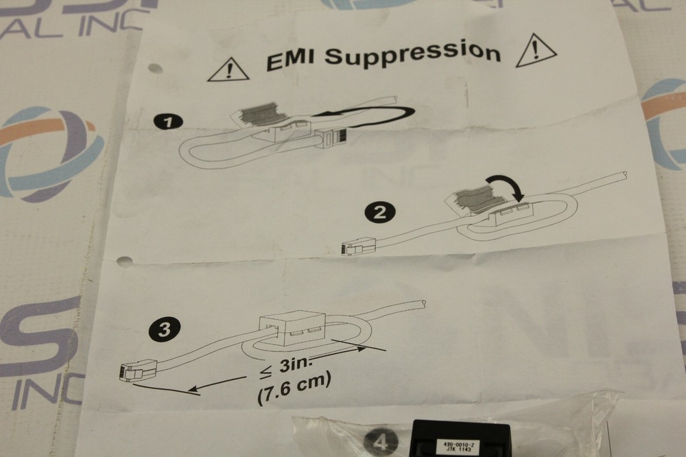 EMI Suppression 420-0010-Z 990-0030A FILTER BLACK