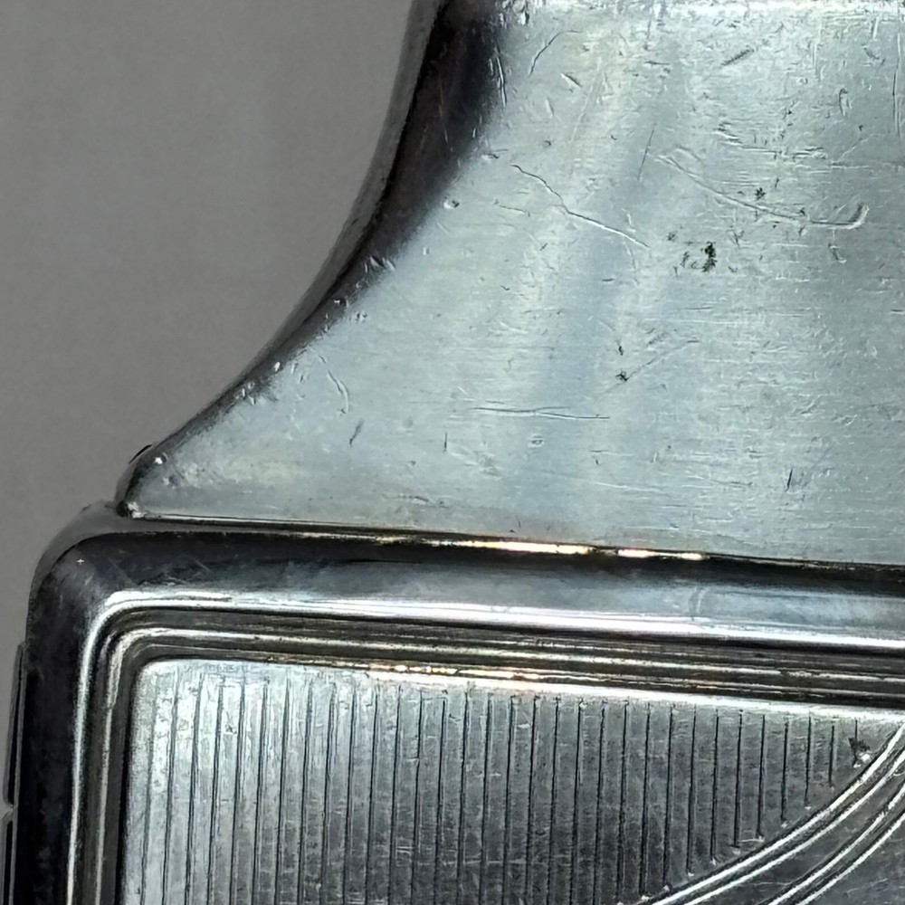 Vtg Ronson Mastercase Lighter Cigarette Case Combo