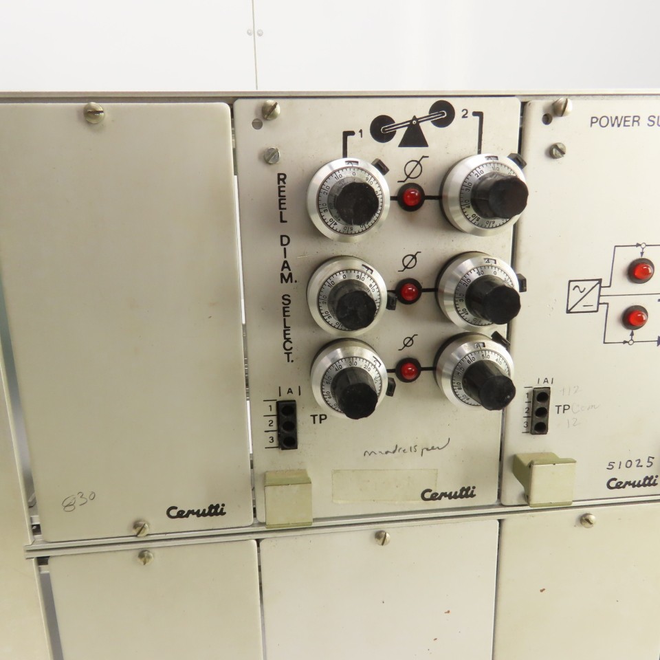 Cerutti RE 41303B Control Panel Assembly Regulator Phase, Feedback, Power Supply