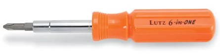 Lutz 6-in-One Screwdriver - Orange