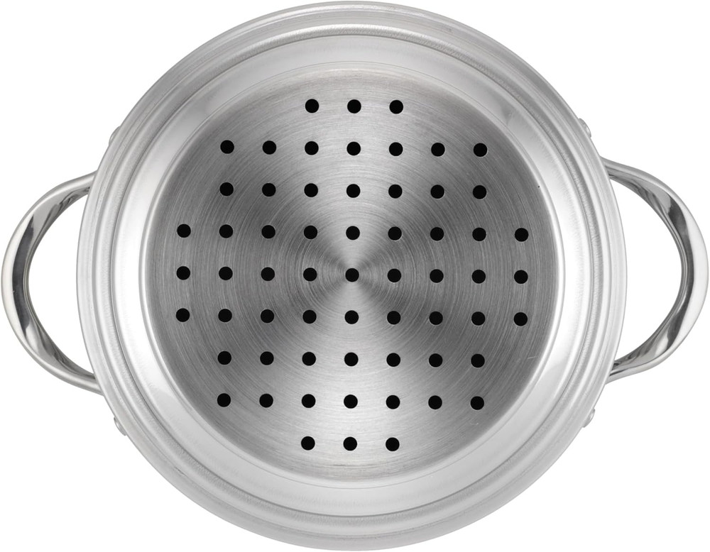Classic Stainless Steel Universal Covered Steamer Insert
