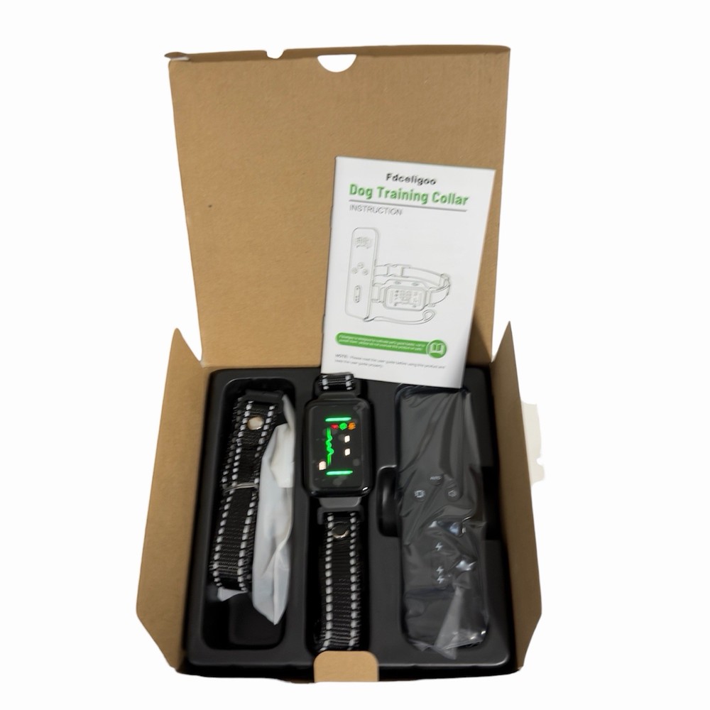 FDCELIGOO Dog Training Collar IP67 Waterproof.