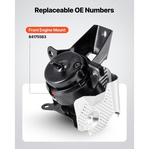 Engine Motor Mount Replacement, Left Front Engine Mount, Universal Compatible wi