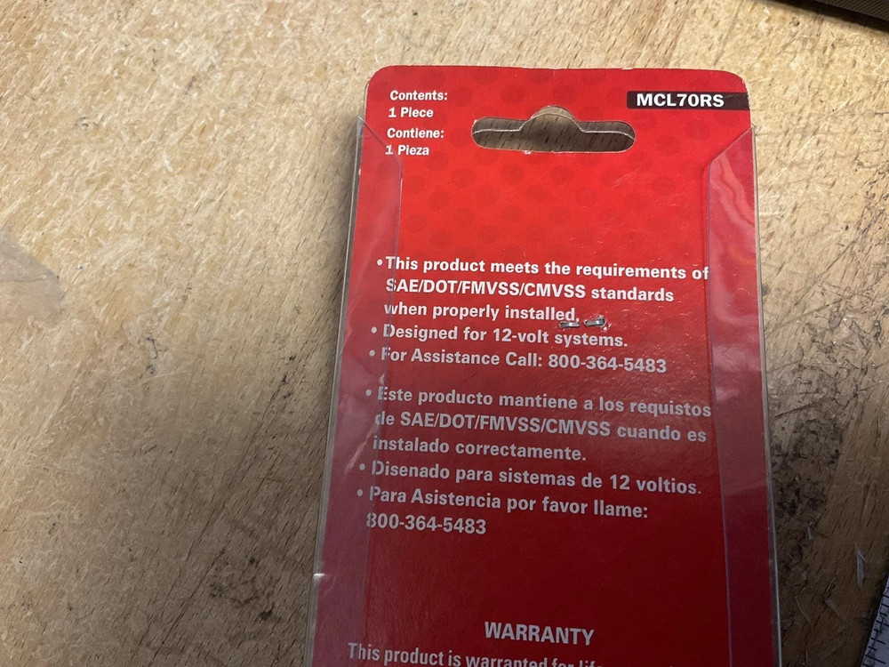 Optronics LED Waterproof ID Light Bar-Ultra Thin DOT 80” Wide Trailers