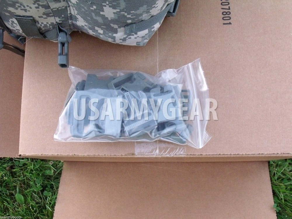 16 PC Buckle SET Molle ACU Army Quick Release Webbing Strap Back Pack Ruck Sack