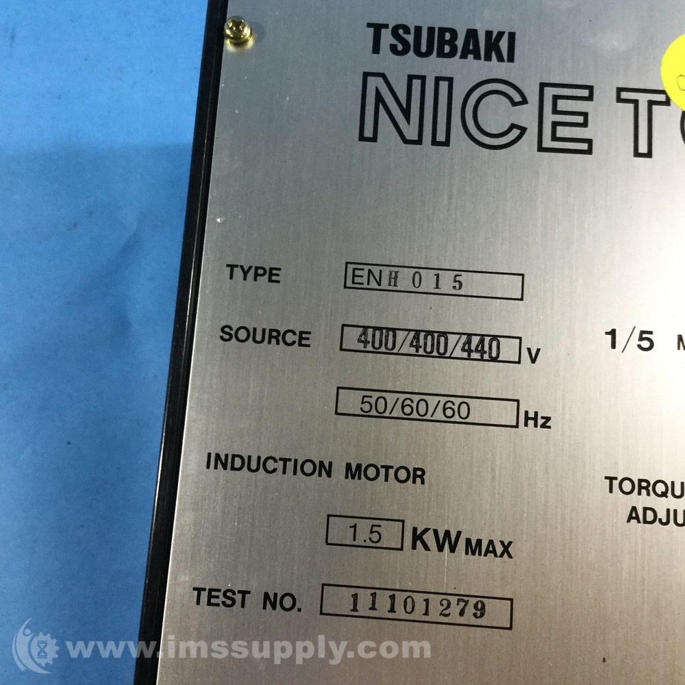 Tsubaki ENH015 Motor Controller FNIP