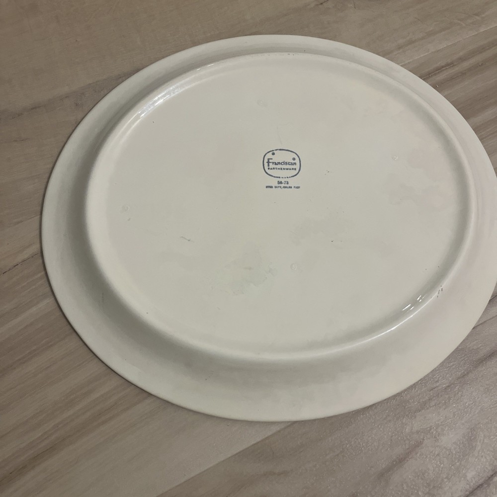 Franciscan Earthenware Maypole 14.25" Oval Serving Platter