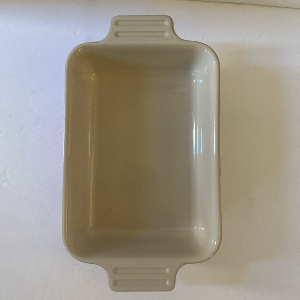 Pink Le Creuset Rectangular Baking Dish 7 Inches Stoneware New