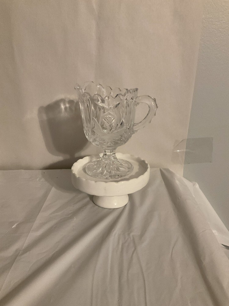 cut glass serving pitcher