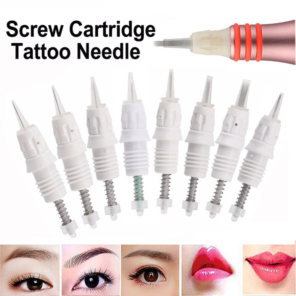 5PCS Permanent Makeup Needles Tips Cartridge needle for Eyebrow lip CHARMANT