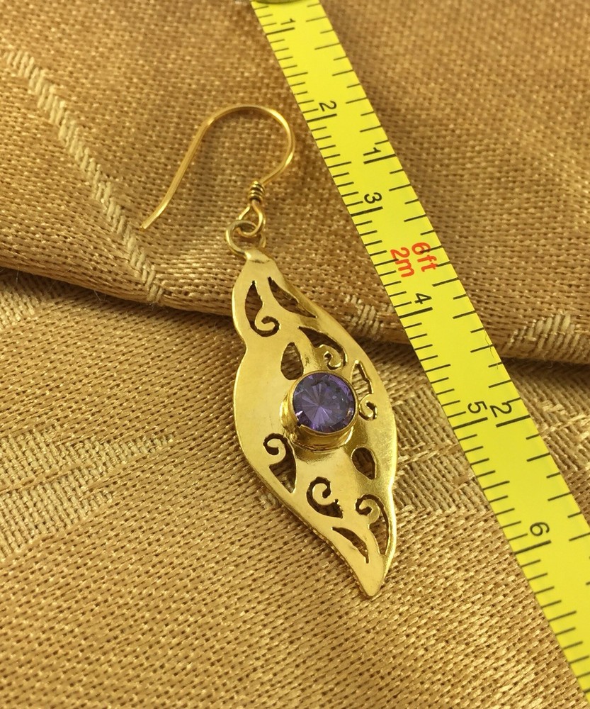 Handmade Gold Plated Earrings