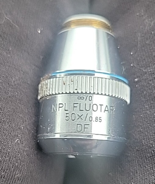 Leitz Wetzlar NPL Fluotar 50x/0.85 DF Microscope Objective