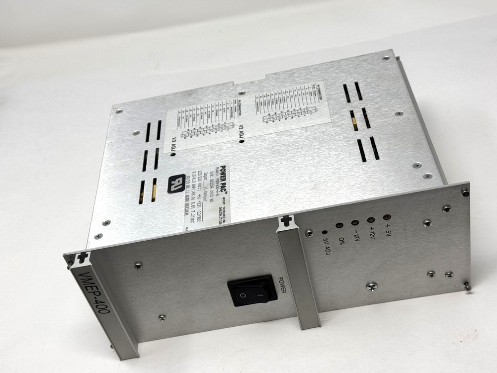 Power Pac VMEP-400-6-A , VMEP-400 Switch Power Supply (New Open-Box)