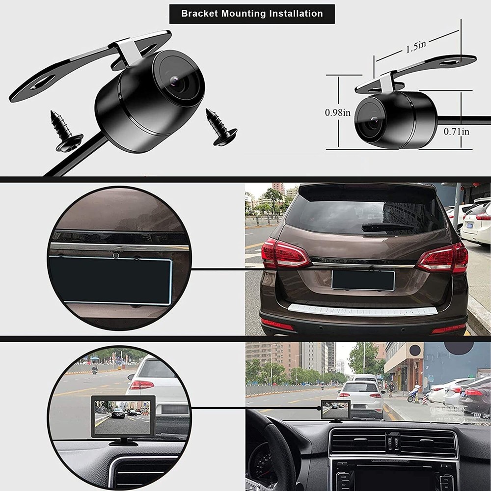 New Backup Camera Rearview Mount for Dual DMCPA70