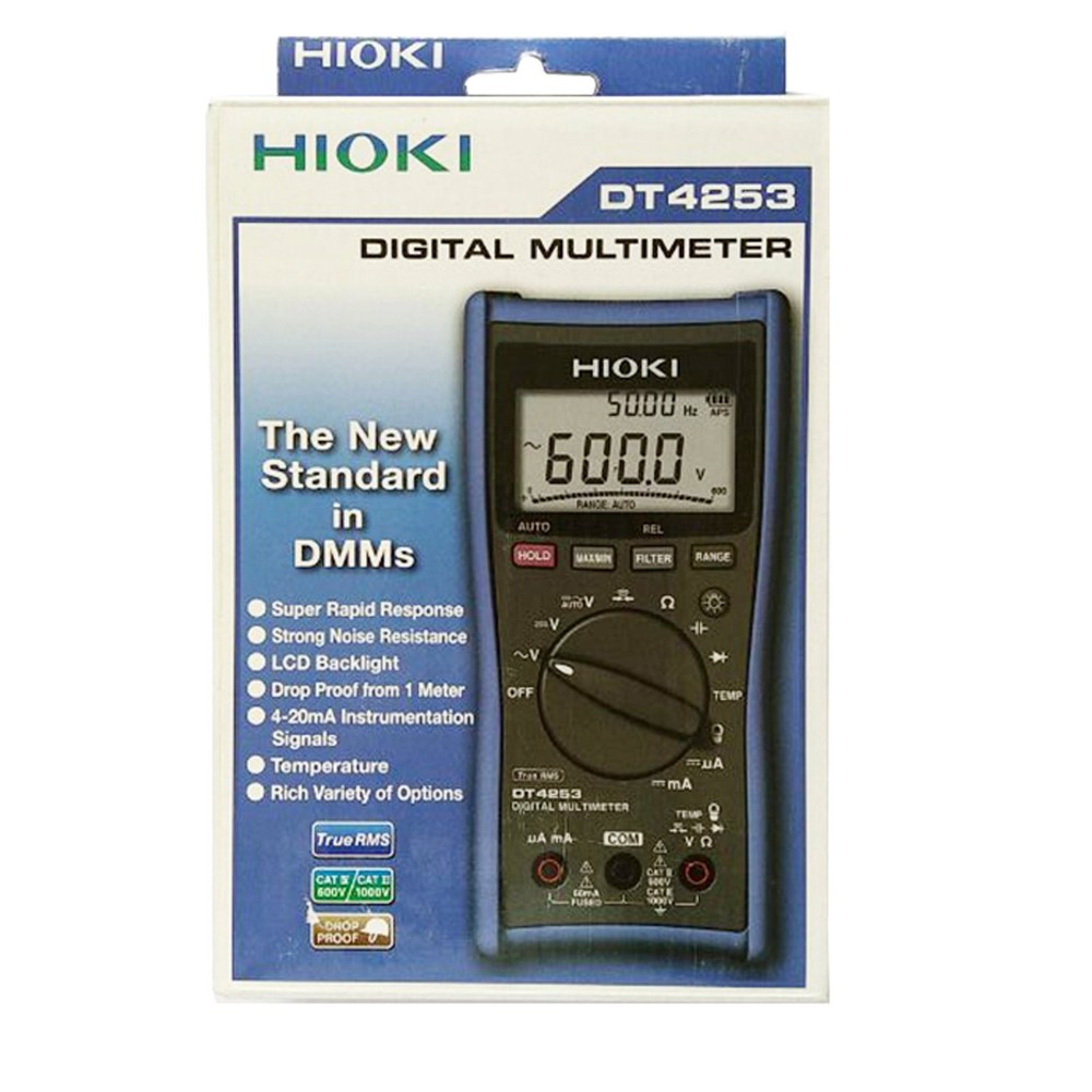 1PC DT4253 HIOKI DIGITAL MULTIMETER 6,000 count display Low-pass filter func#XR