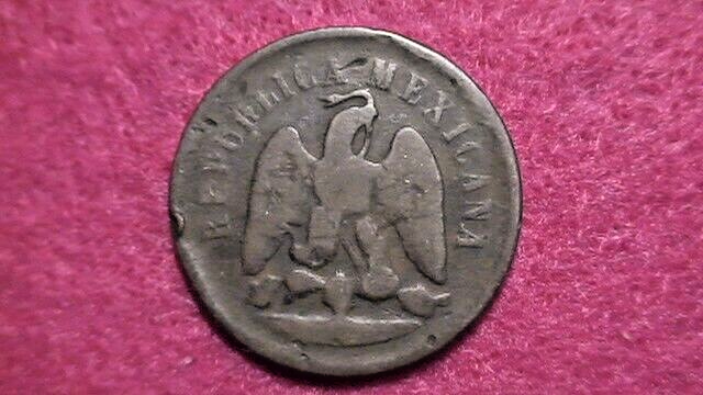 1891 Mo Mexico 1 Centavo KM#391.6