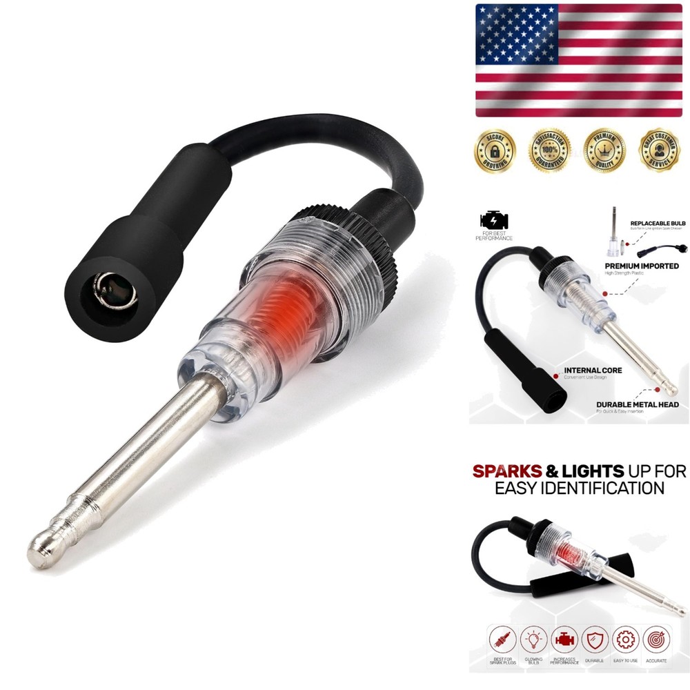 Ram-Pro Inline Spark Tester - Fool-Proof Engine Diagnostic Tool 6-12 Volt