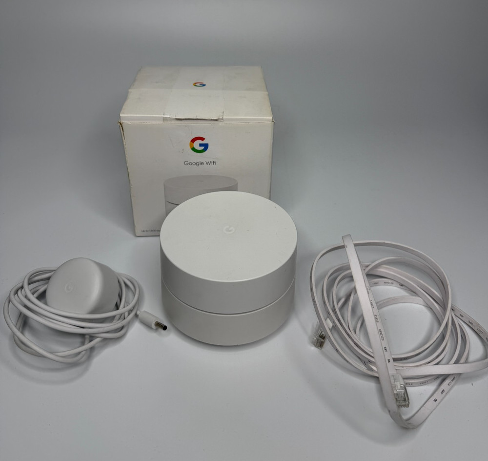 Google Wifi AC1200 Mesh Router – Single Unit – Used w/ Box