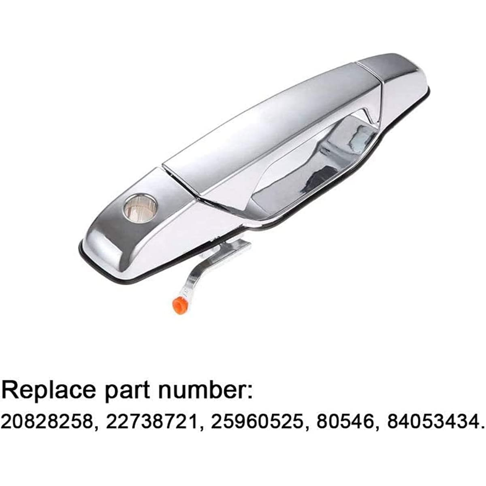 Front Driver Side Exterior Door Handle For 2007-2013 Chevy Silverado GMC Sierra
