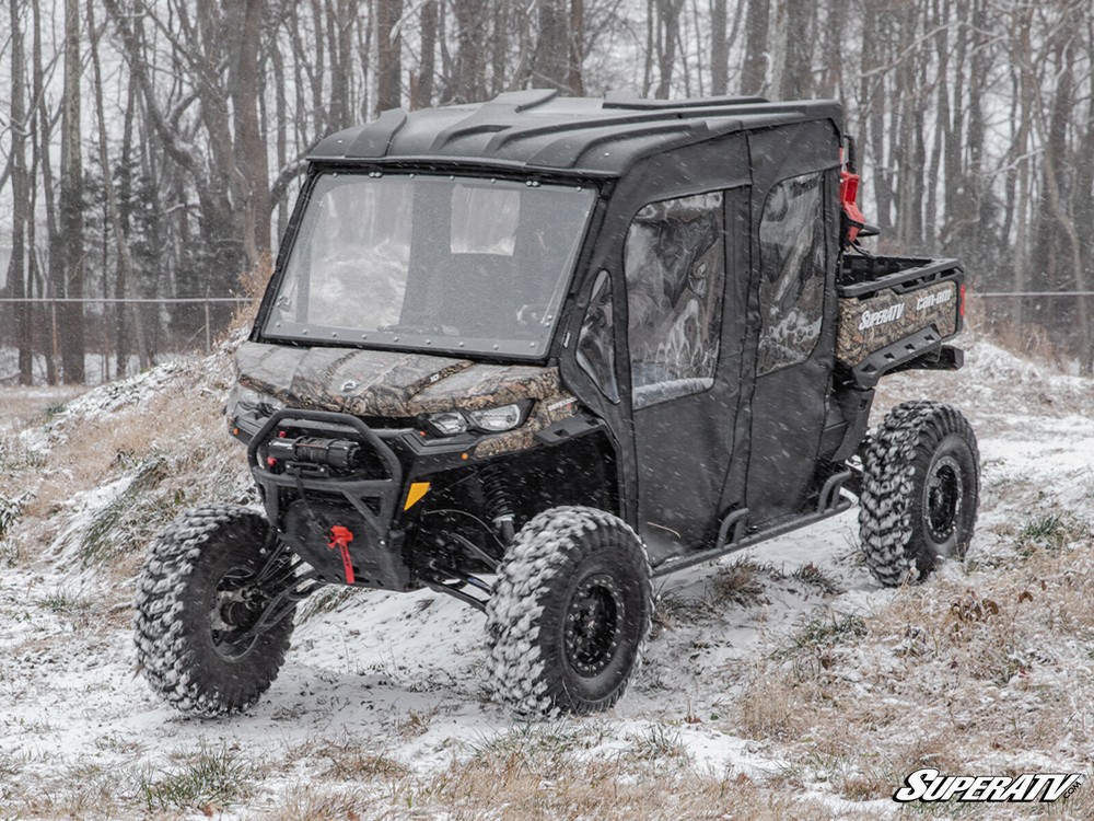 SuperATV Primal Soft Cab Enclosure Doors for Can-Am Defender MAX (4 Seater)