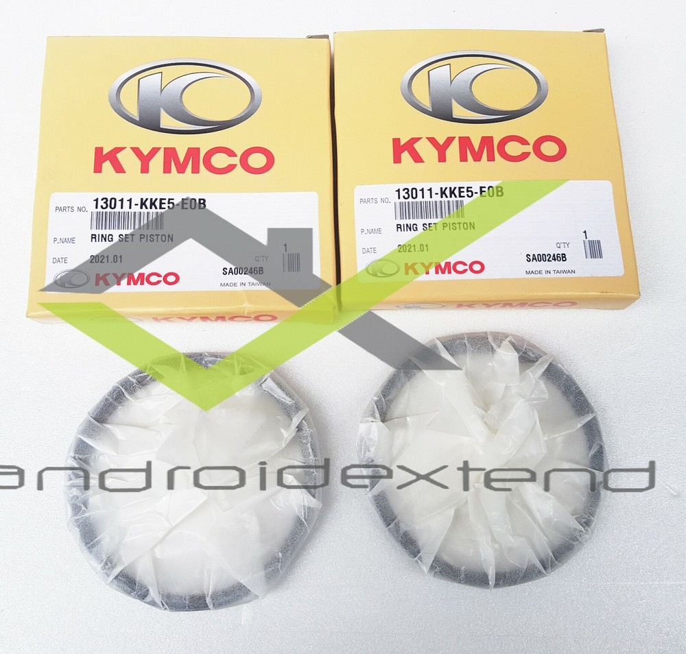 KYMCO MY ROAD700i ENGINE PISTON RINGS 13011-KKE5-E0B - 2SETS!