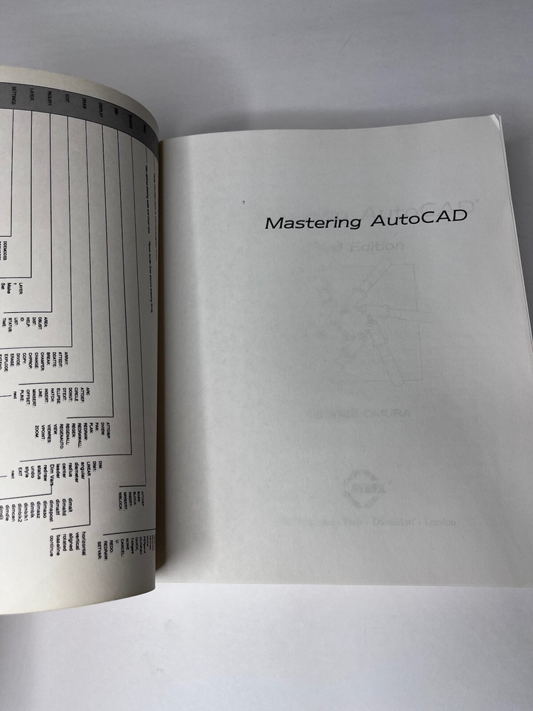 Mastering AutoCAD Third Edition George Omura 1989