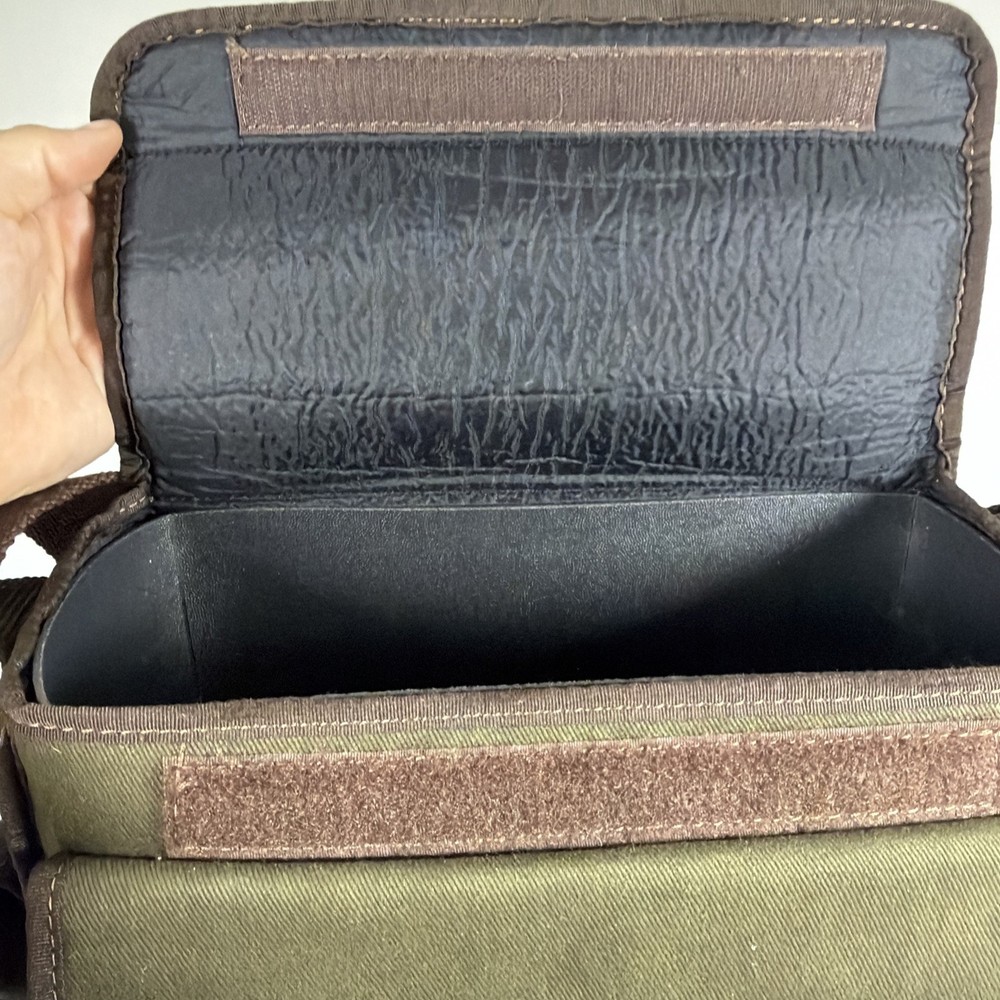 Vtg Uncle Mike’s Green Canvas Range Ammo Bag