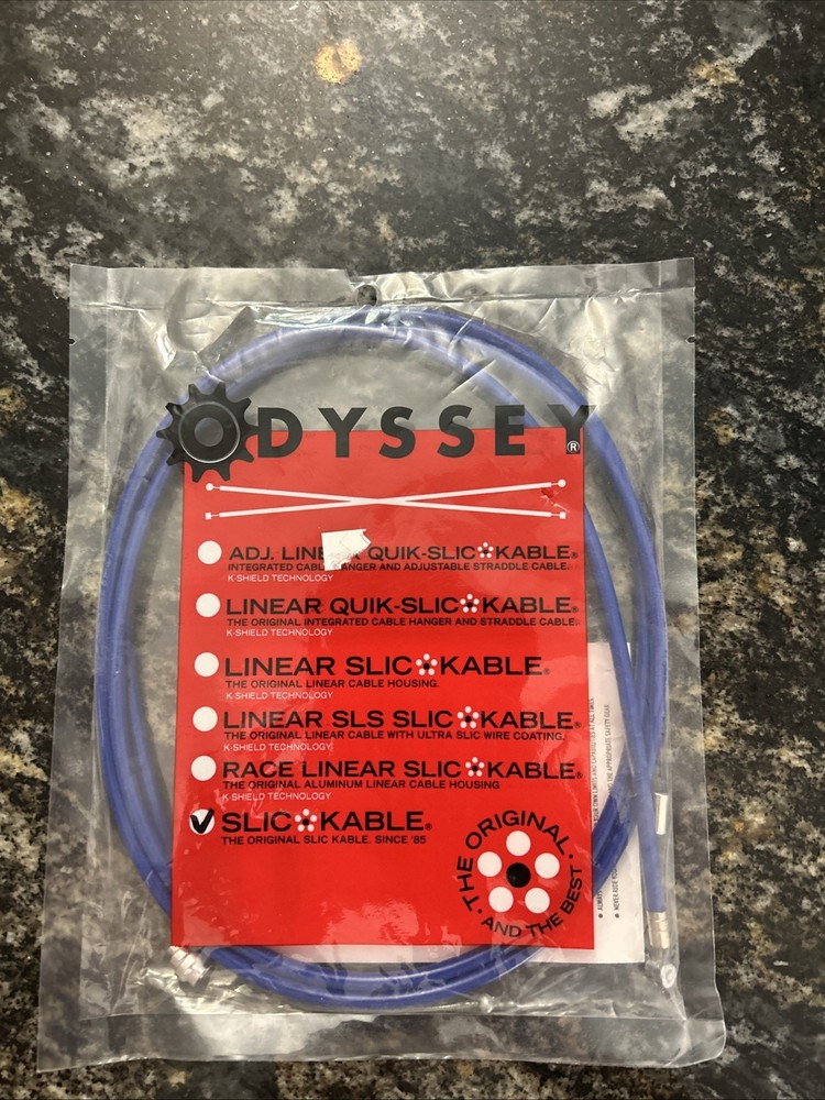 Odyssey Slic Kable Brake Cable - 1.5mm, Blue