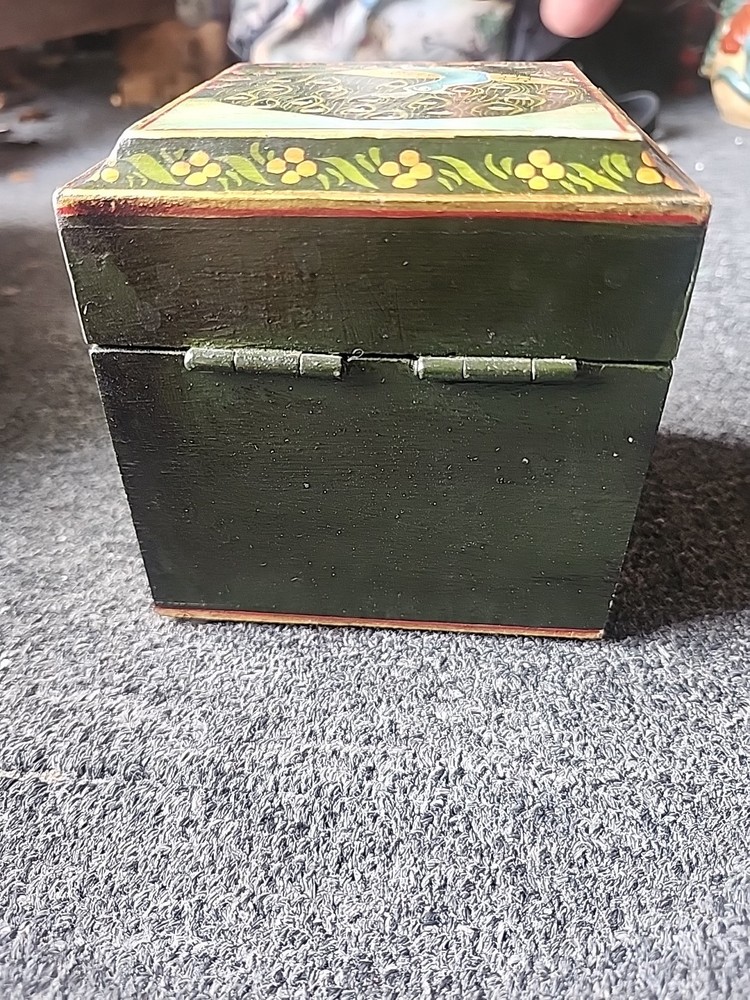 Peacock Trinket Box