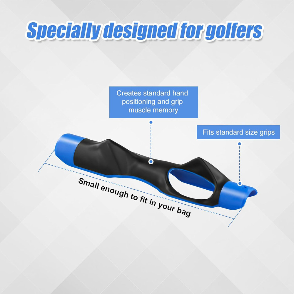 Golf Grip Trainer, Golf Training Aid Right Hand Lightweight Golf Swing Trainer A