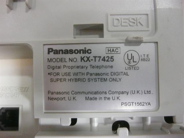 Panasonic KX-T7425 Phone