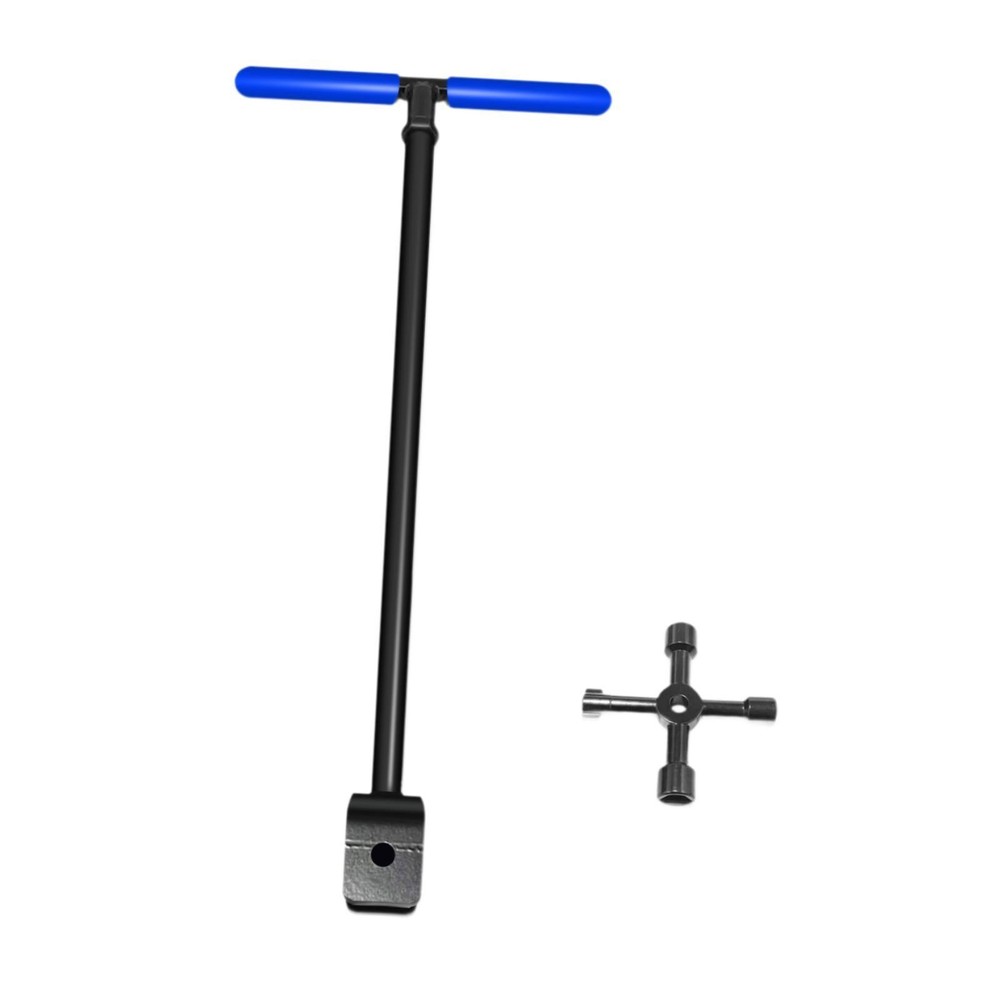 Water Meter Key Shut Off Tool 4 Ways Multi Functional Utility Key