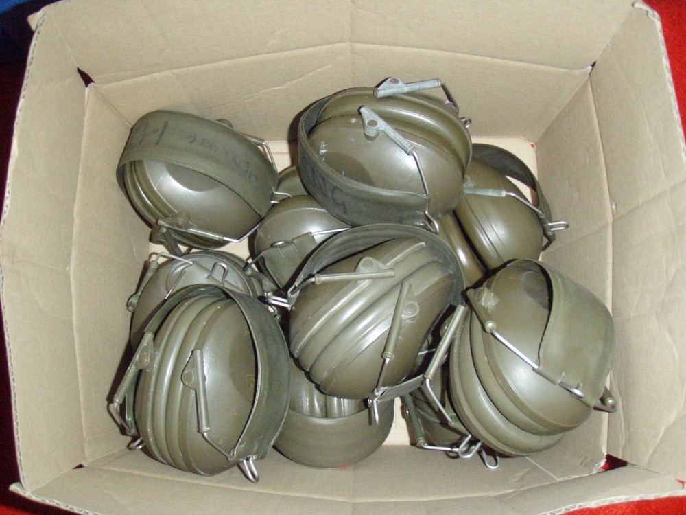 British Army Issue, Peltor Ear Defenders, H61FA,
