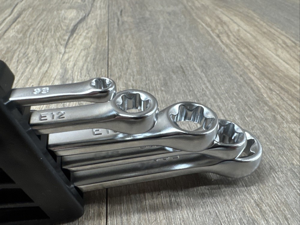 5 Piece E Torx Set E6 Through E24 - WTC624