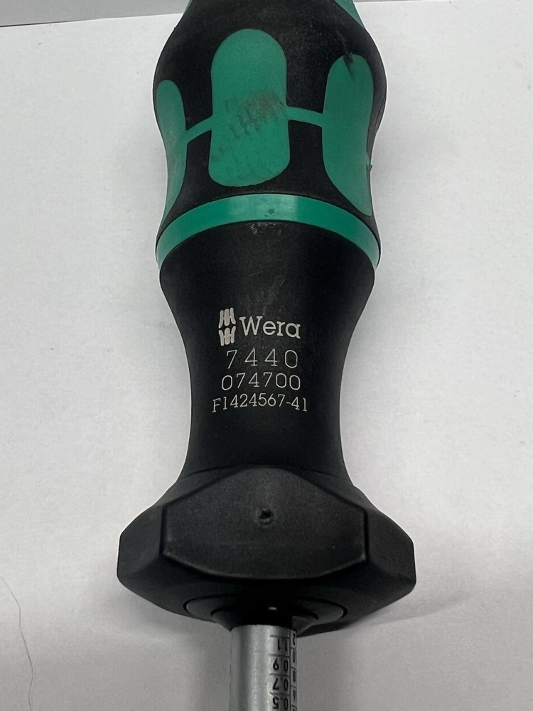 Wera Tools Torque Screwdriver 7440 074700