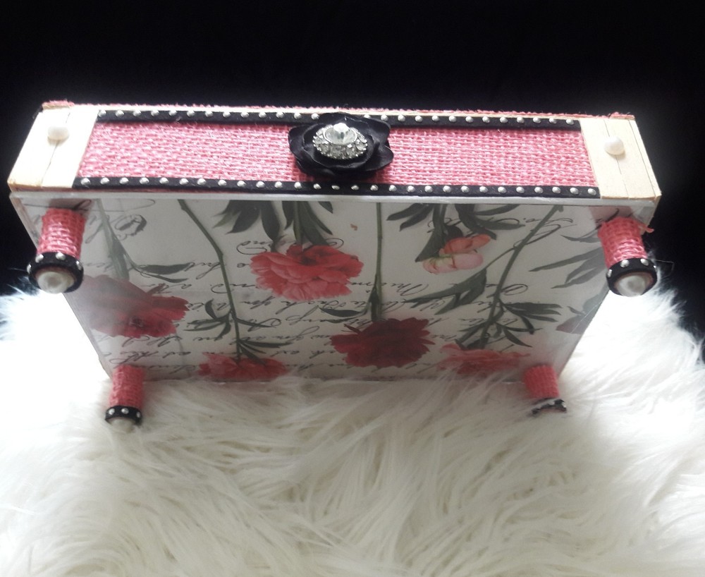 Wood Thread bobbin holder sewing room organizer