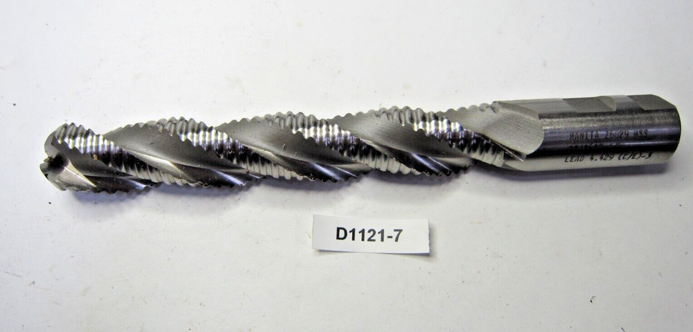 1" HANITA ROUGHING END MILL D1121-7