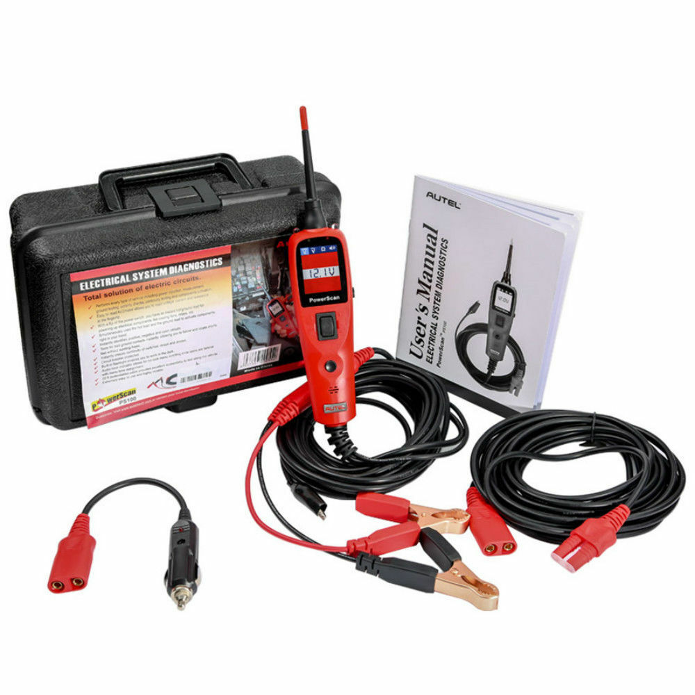 Autel PowerScan PS100 Electrical System Scanner Auto Circuit Tester Tool 24V 12V