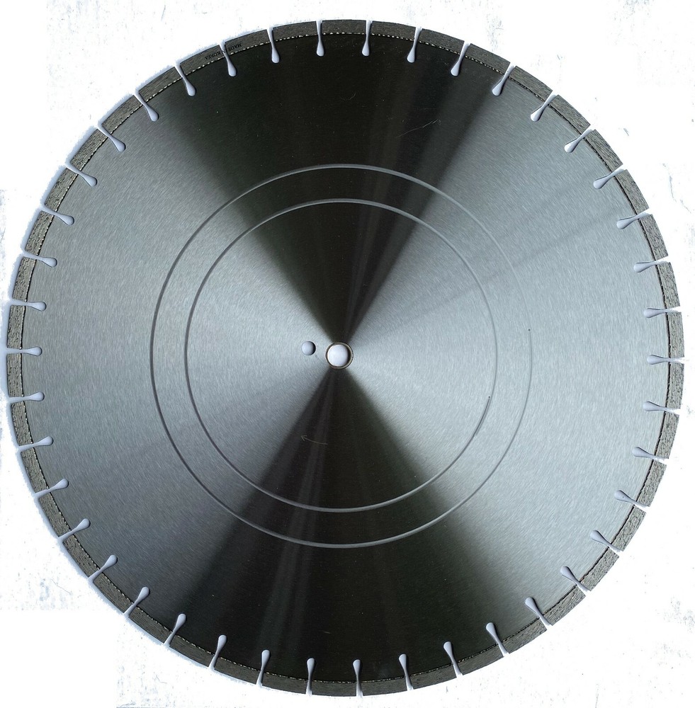 2 Pack 26 inch Professional Concrete Diamond Saw Blade 1" Arbor Segmented
