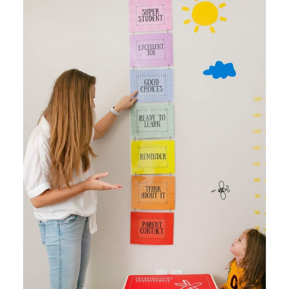 Behavior Chart for Kids Full Sized Wall Hanging Behavior Clip Chart Classroom...