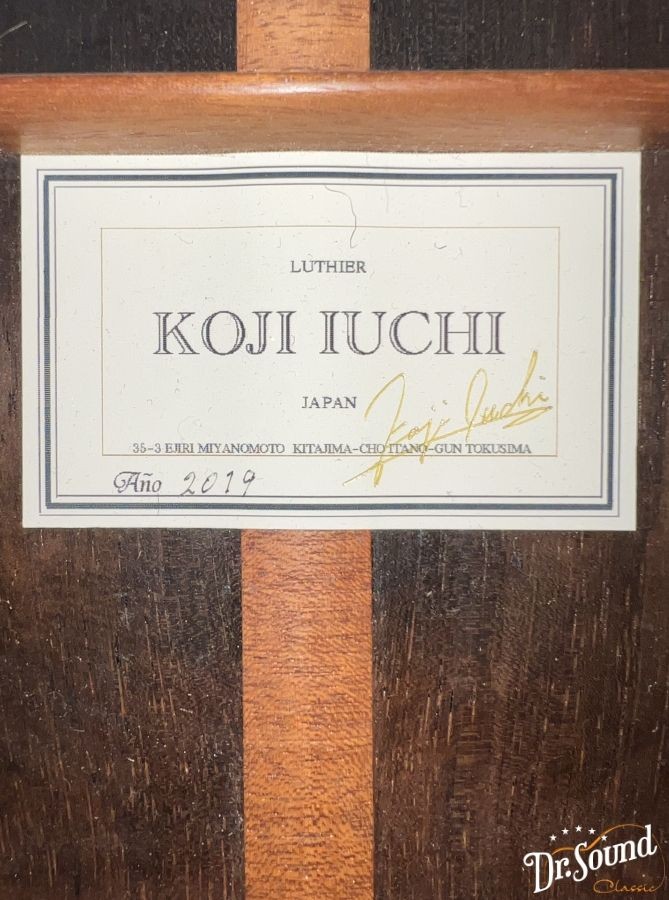 Koji Iuchi Individual Luthier Classical Guitar 2019 Used