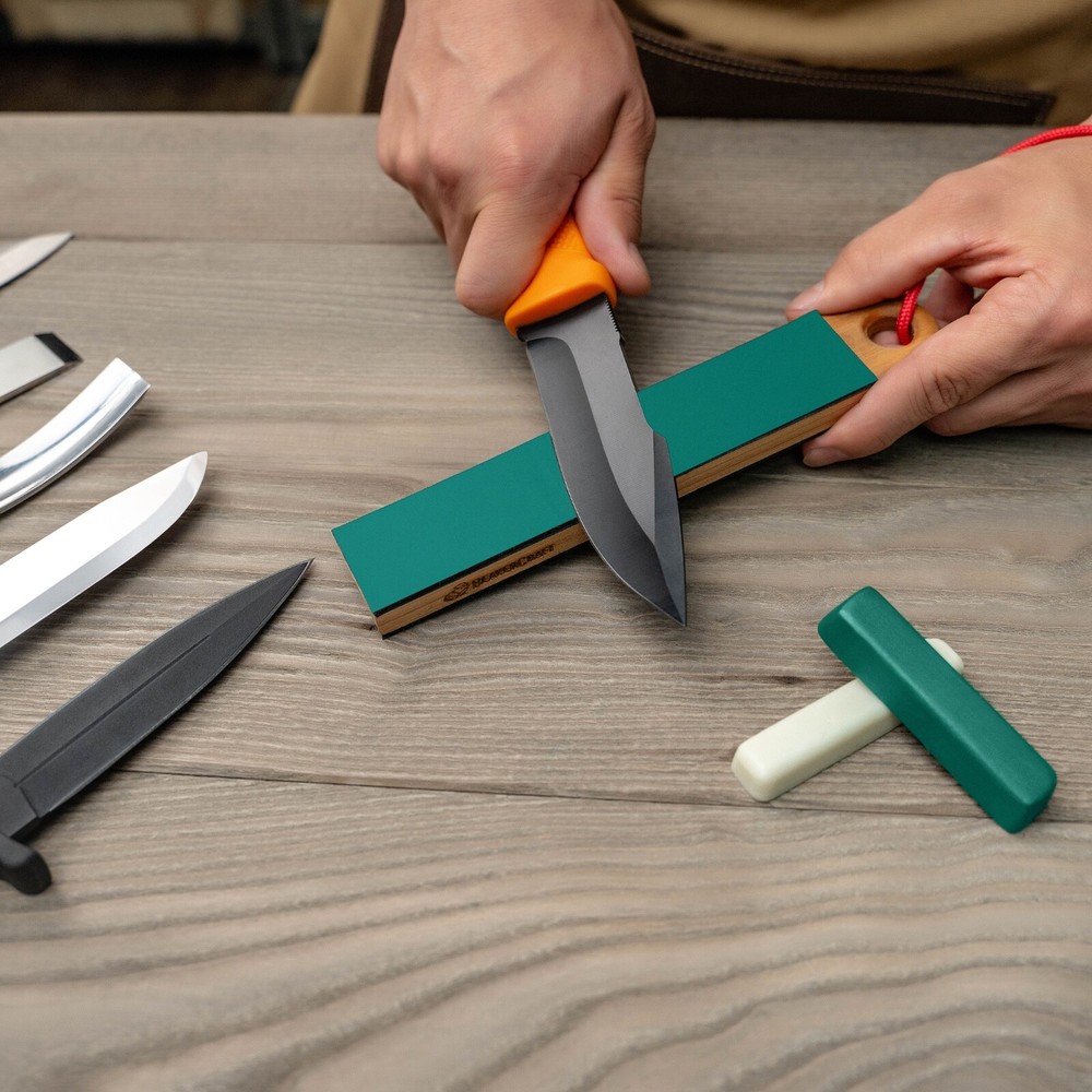 BeaverCraft LS9P2 Small Pocket Leather Strop