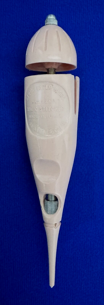 Vintage Magic Stitcher Sewing Needle Tool by Albin Enterprises in Original Box